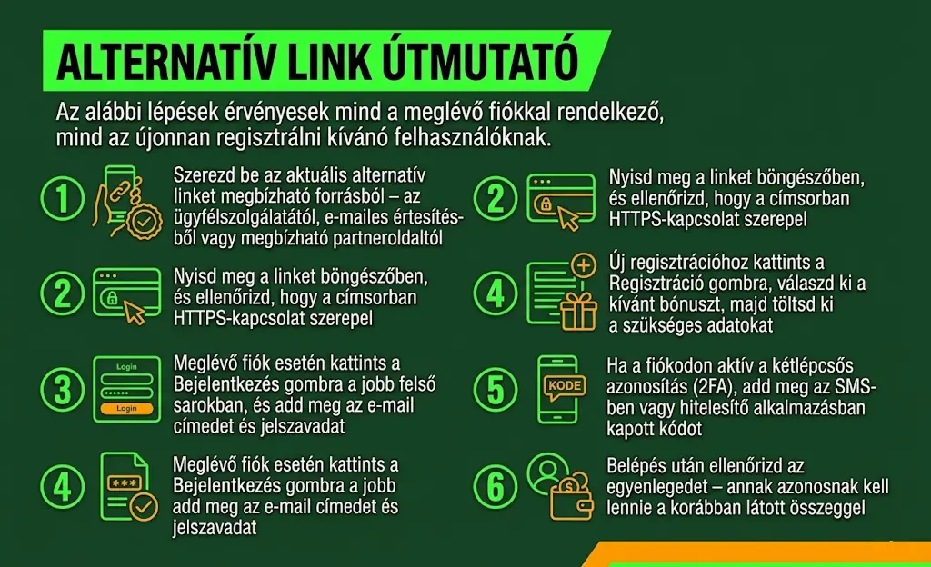 Gyors unibet alternatív link belépés és regisztrációs folyamat